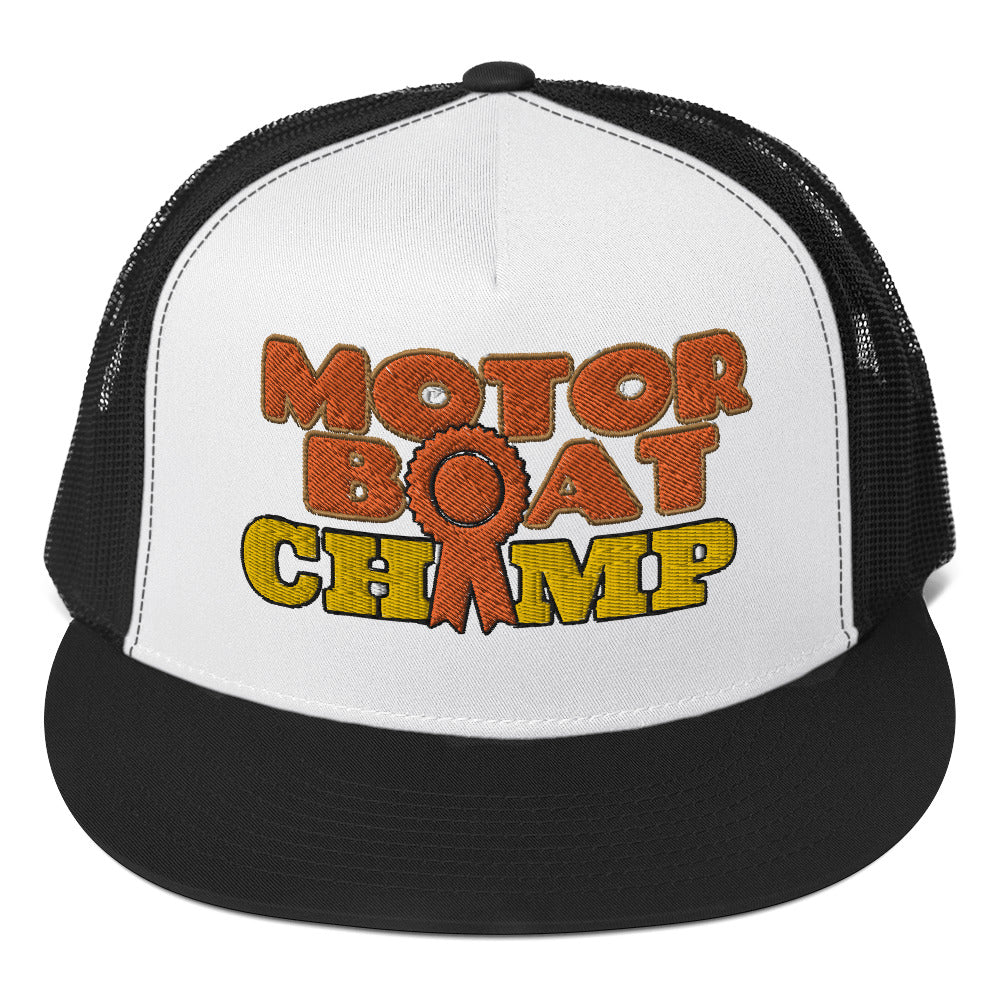 Motor Boat Champ Trucker Cap