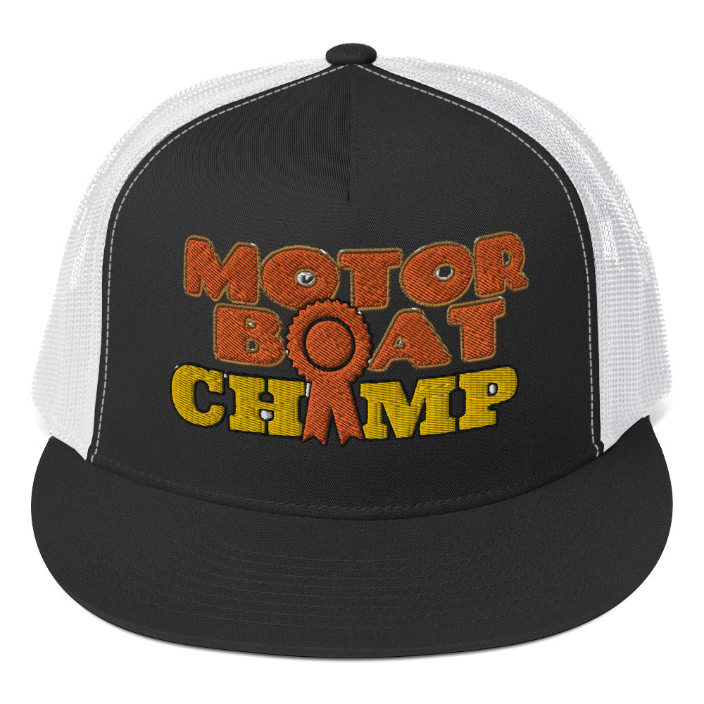 Motor Boat Champ Trucker Cap