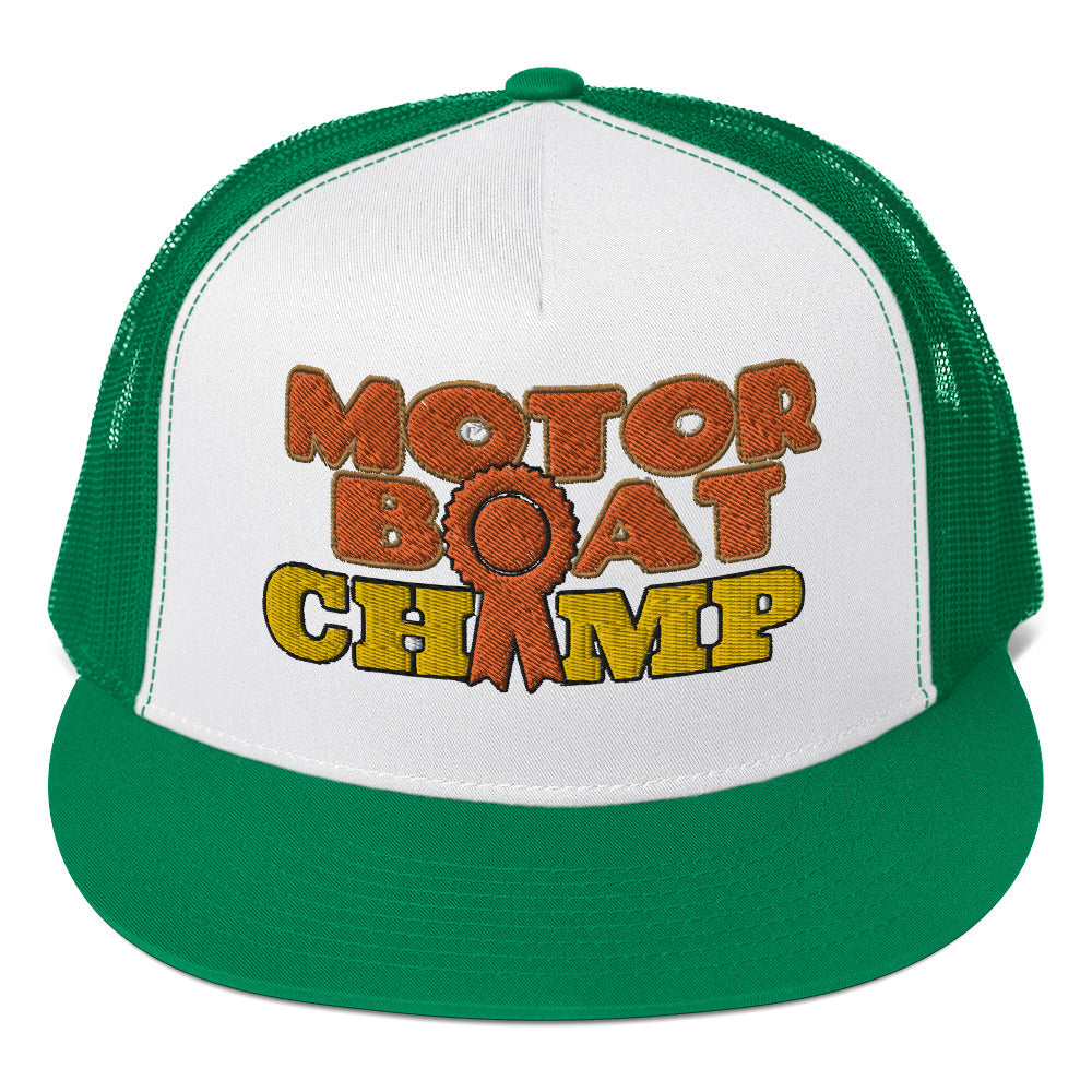 Motor Boat Champ Trucker Cap