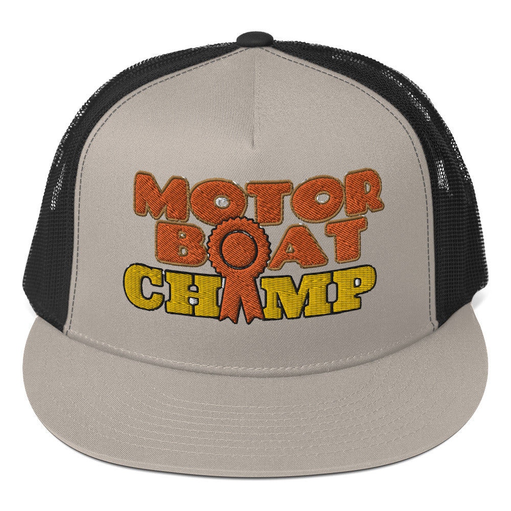 Motor Boat Champ Trucker Cap