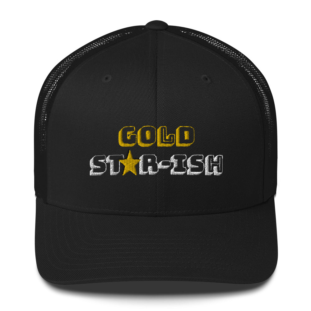 Gold Star-ish Trucker Cap