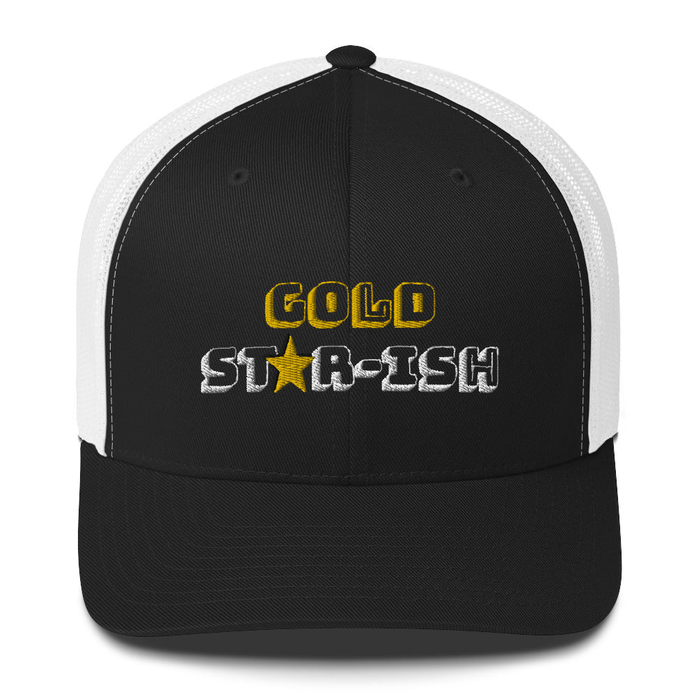 Gold Star-ish Trucker Cap