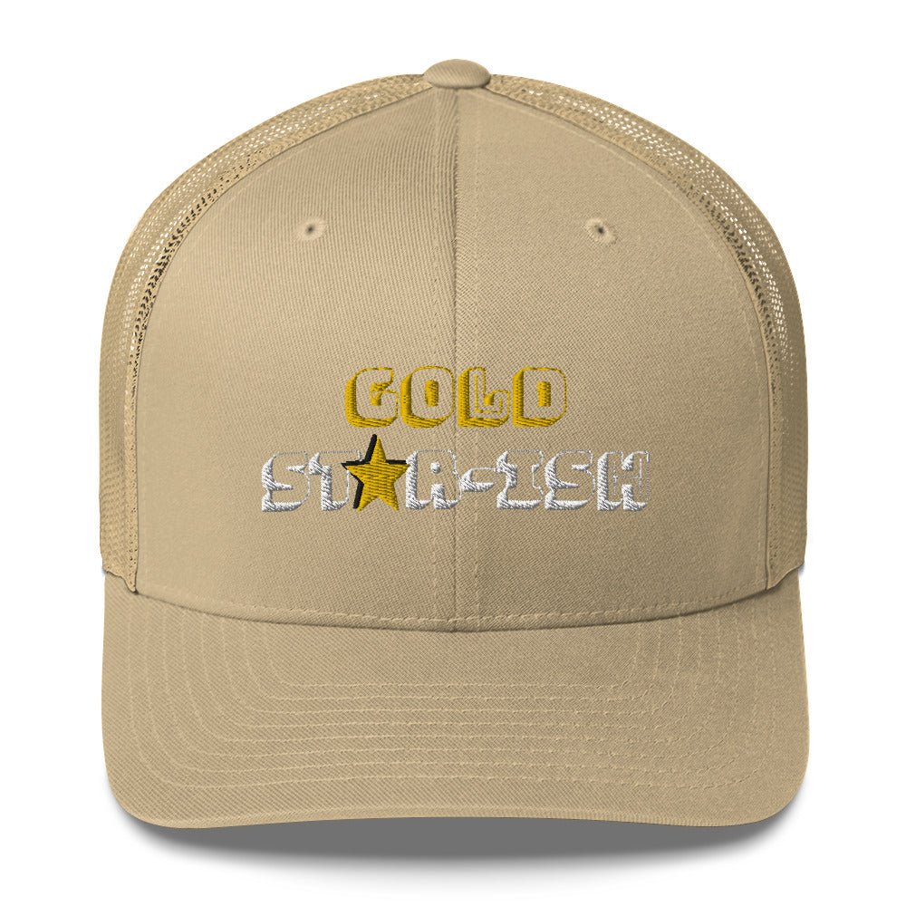 Gold Star-ish Trucker Cap