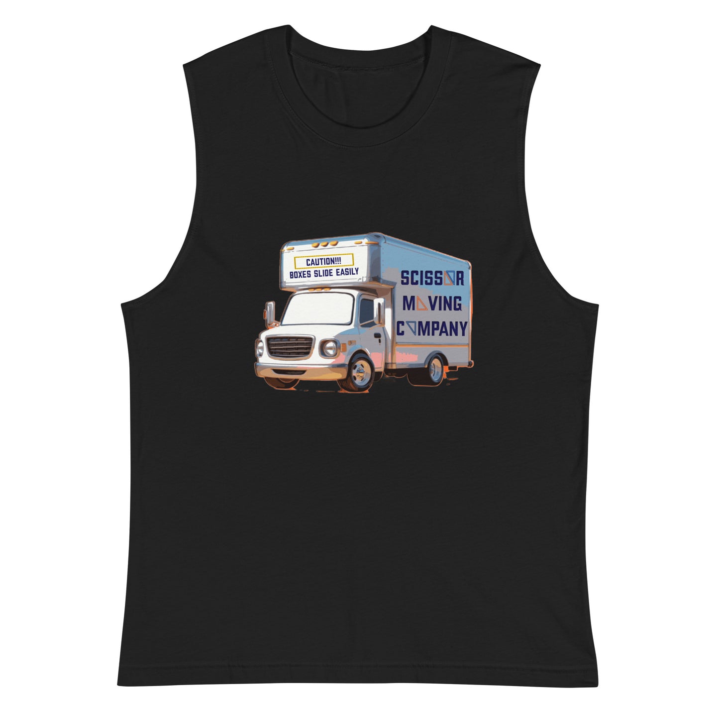 Scissor Moving Co Unisex Muscle Shirt